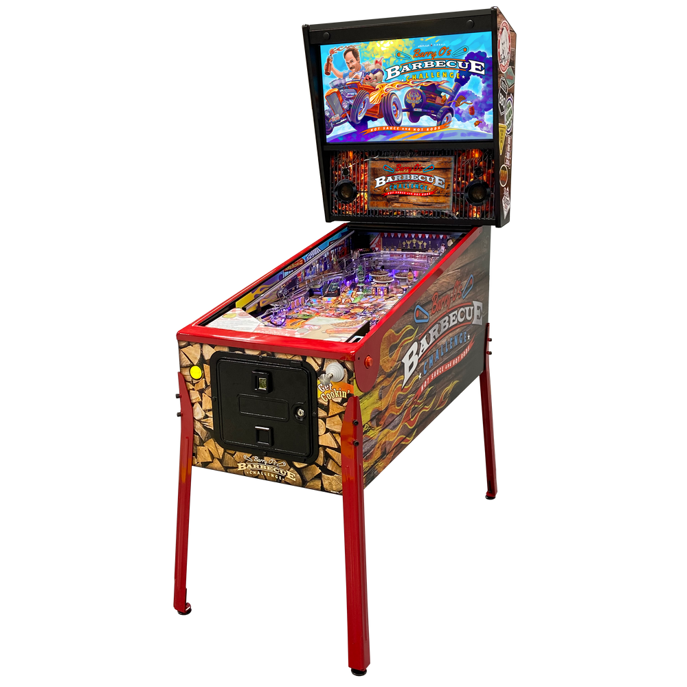 American Pinball Barry O's BBQ Challenge Pinball Machine-Pinball Machines-American Pinball-Limited Edition-Game Room Shop