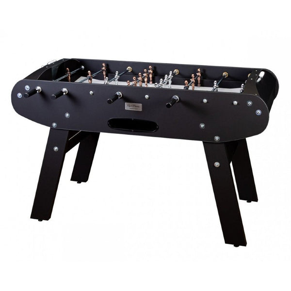 René Pierre Onyx Foosball Table in Black Matte Finish Game Room Shop