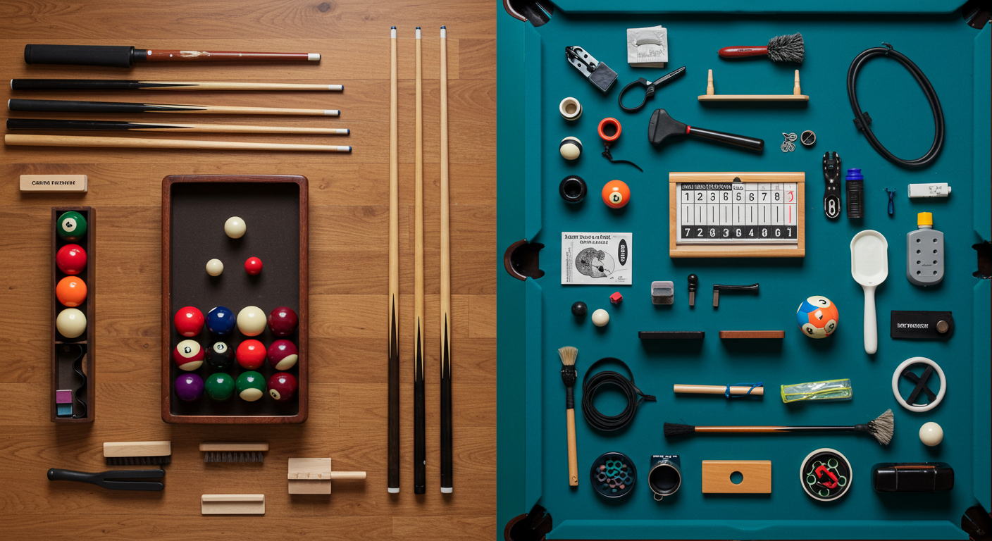 Billiard Table Accessories: Must-Haves and What to Skip