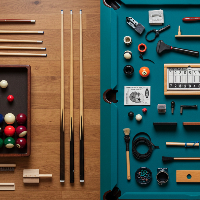Billiard Table Accessories: Must-Haves and What to Skip