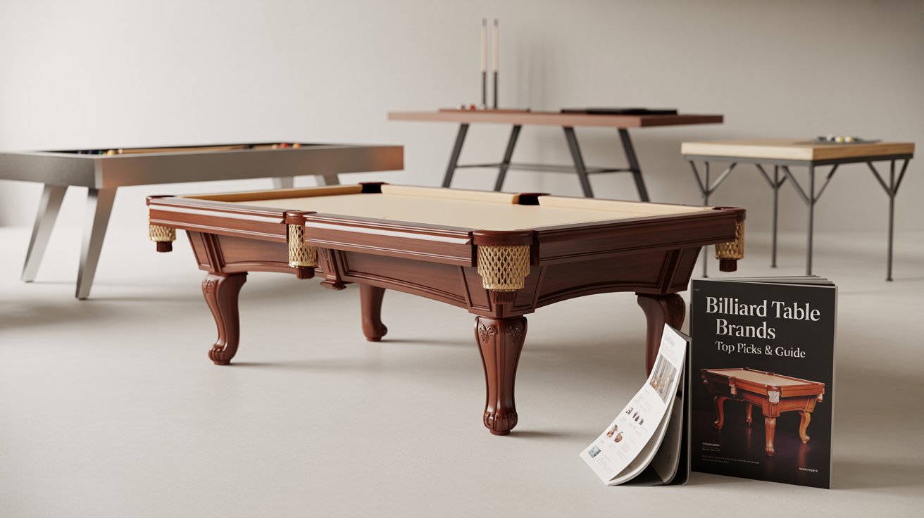 Best Billiard Table Brands | Expert Buyer’s Guide