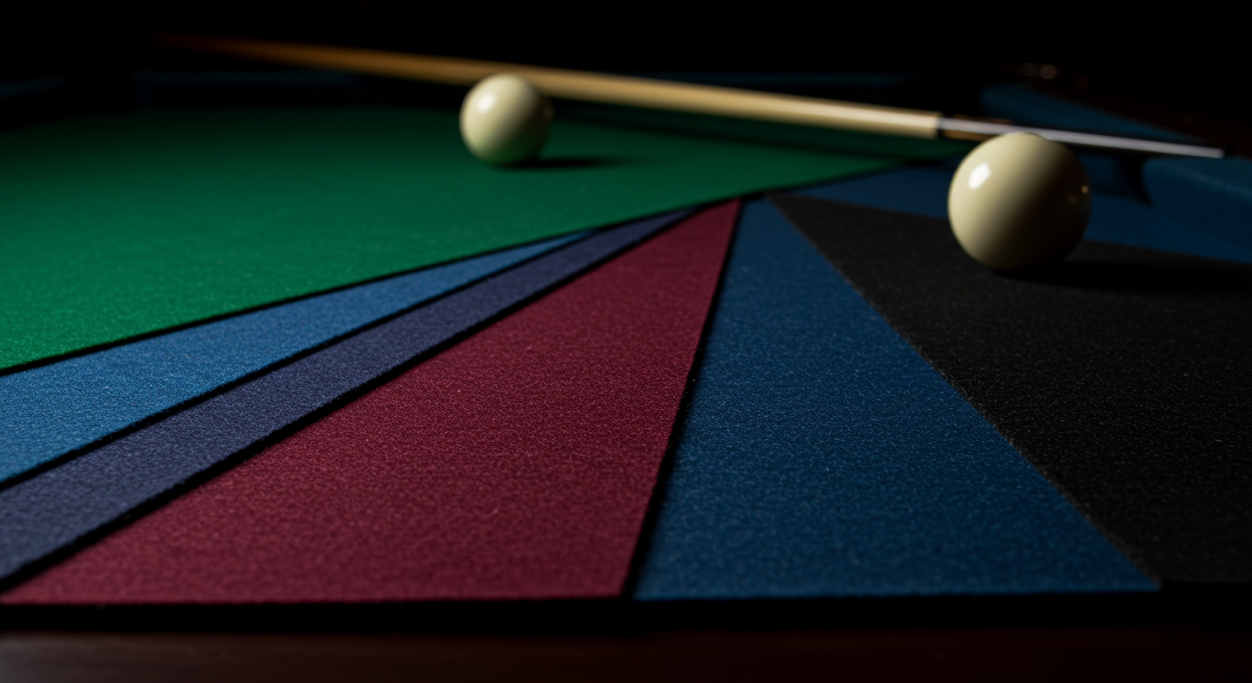 Billiard Table Felt Colors: Style, Meaning & Play