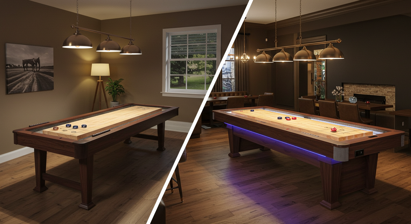 Shuffleboard Table Cost Breakdown: Budget vs. Premium Models Explained