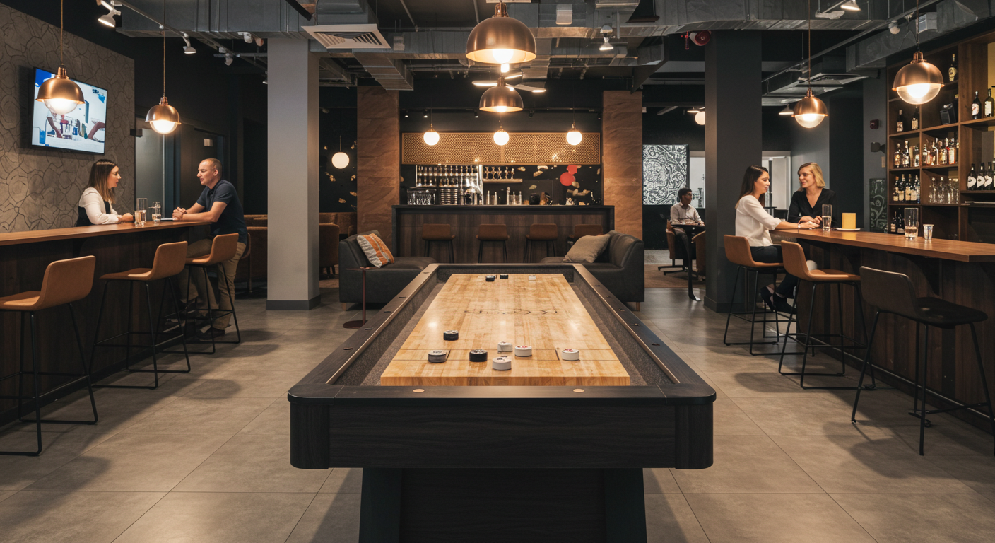 Commercial Shuffleboard Tables: What Businesses Need to Know Before Buying