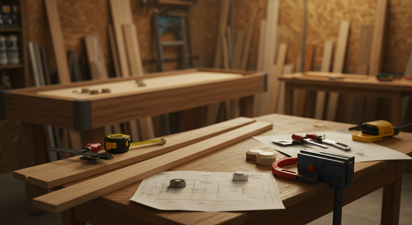 DIY Shuffleboard Table Plans: How to Build Your Own Table from Scratch