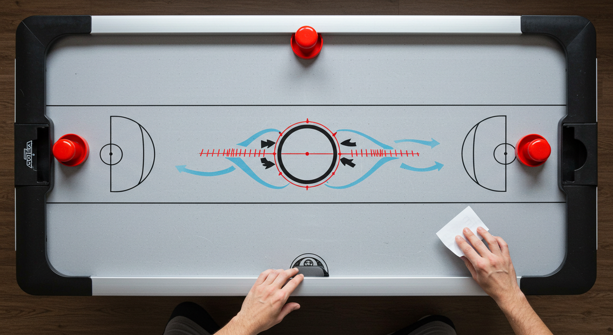 How to Fix Dead Spots on Your Air Hockey Table — Game Room Shop