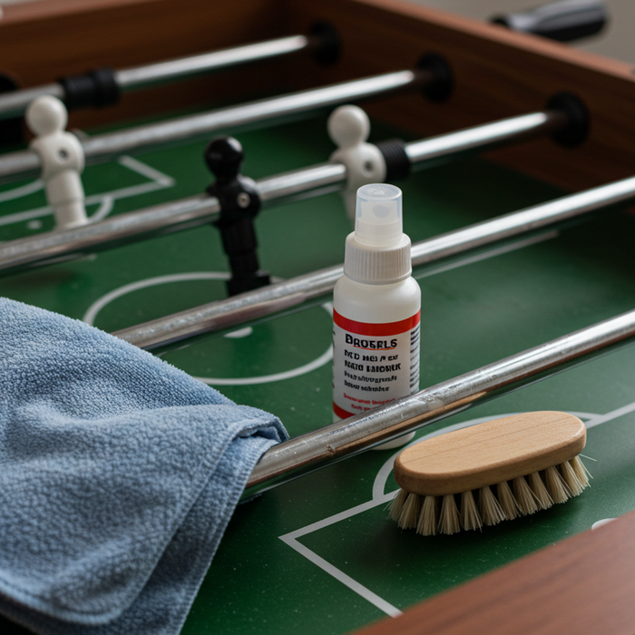 Foosball Table Maintenance: Cleaning, Lubrication and Care
