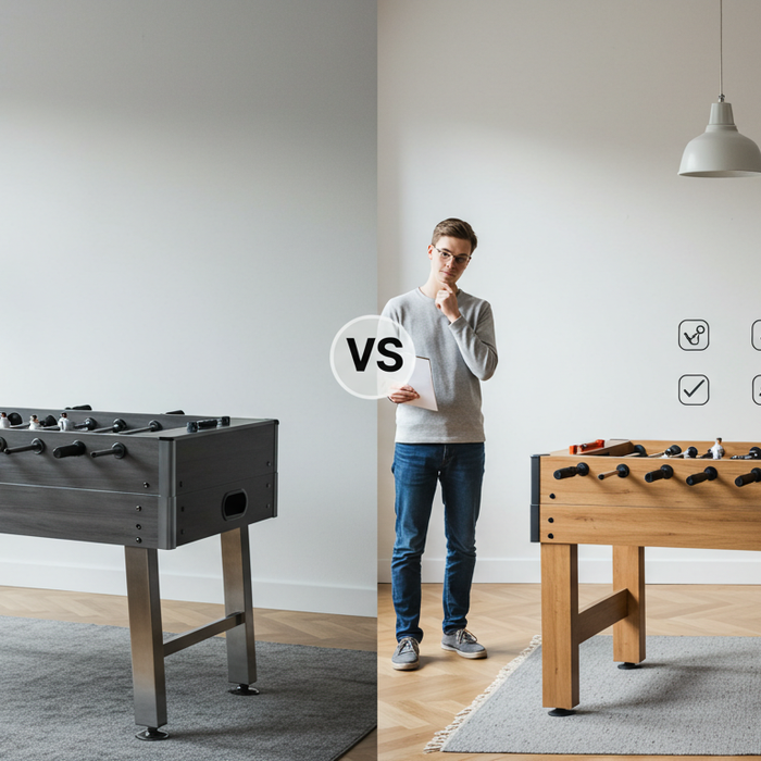 Foosball Table Sizes Explained: Regulation vs. Home Use