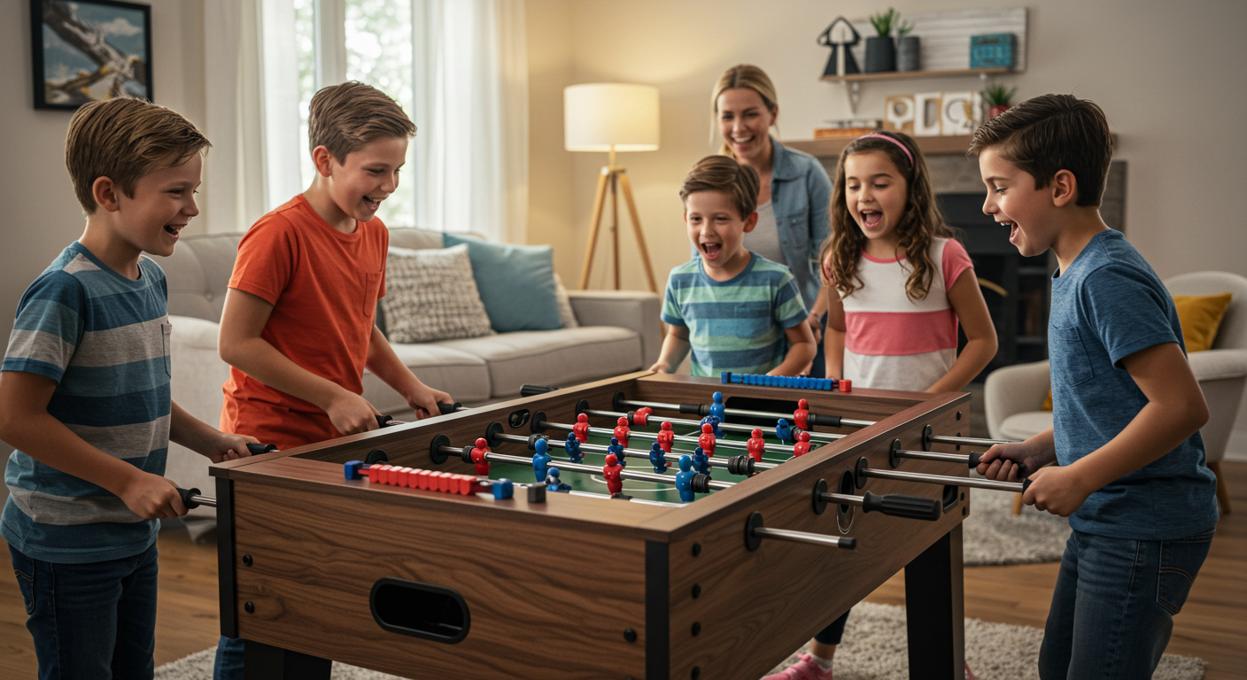 Foosball for Kids: Best Tables, Safety and Benefits