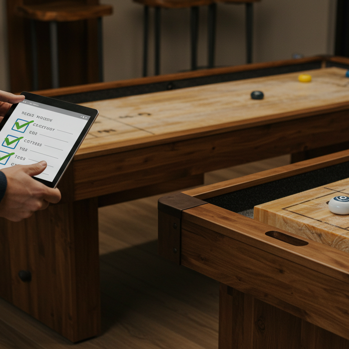 8 Best Shuffleboard Table Brands by Game Room Shop