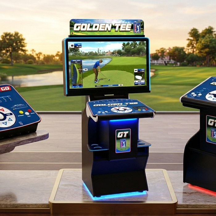 Golden Tee PGA TOUR Comparison: GO vs Showpiece PRO vs Clubhouse Home Edition