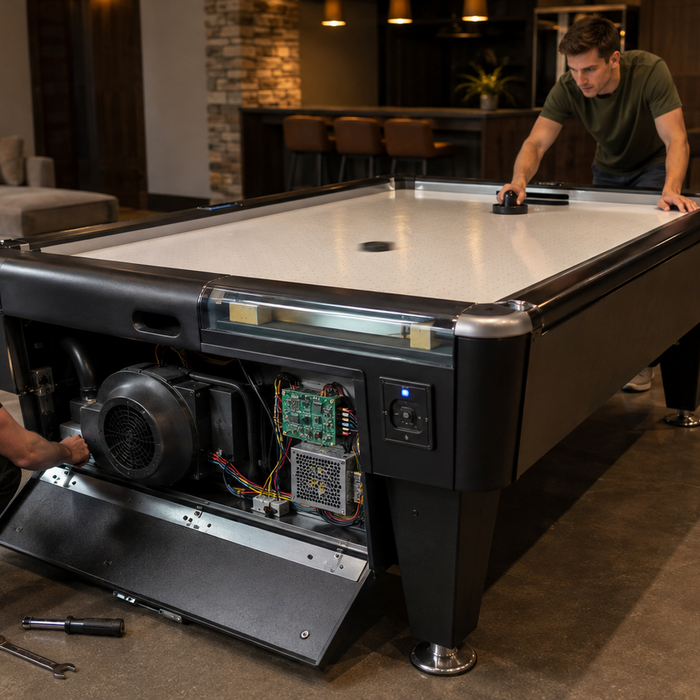 Home vs. Commercial Air Hockey Tables: What's Actually Different