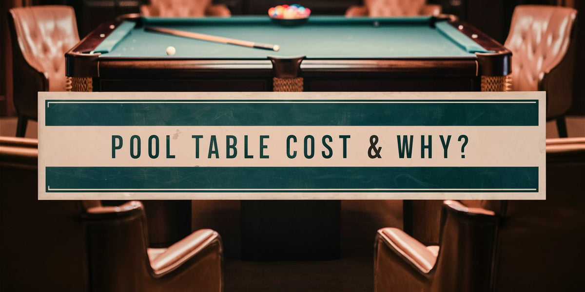 How Much Does a Pool Table Cost? — Game Room Shop