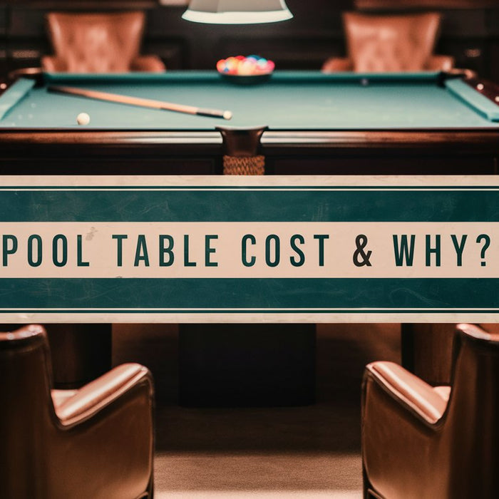 How much does a pool table cost?