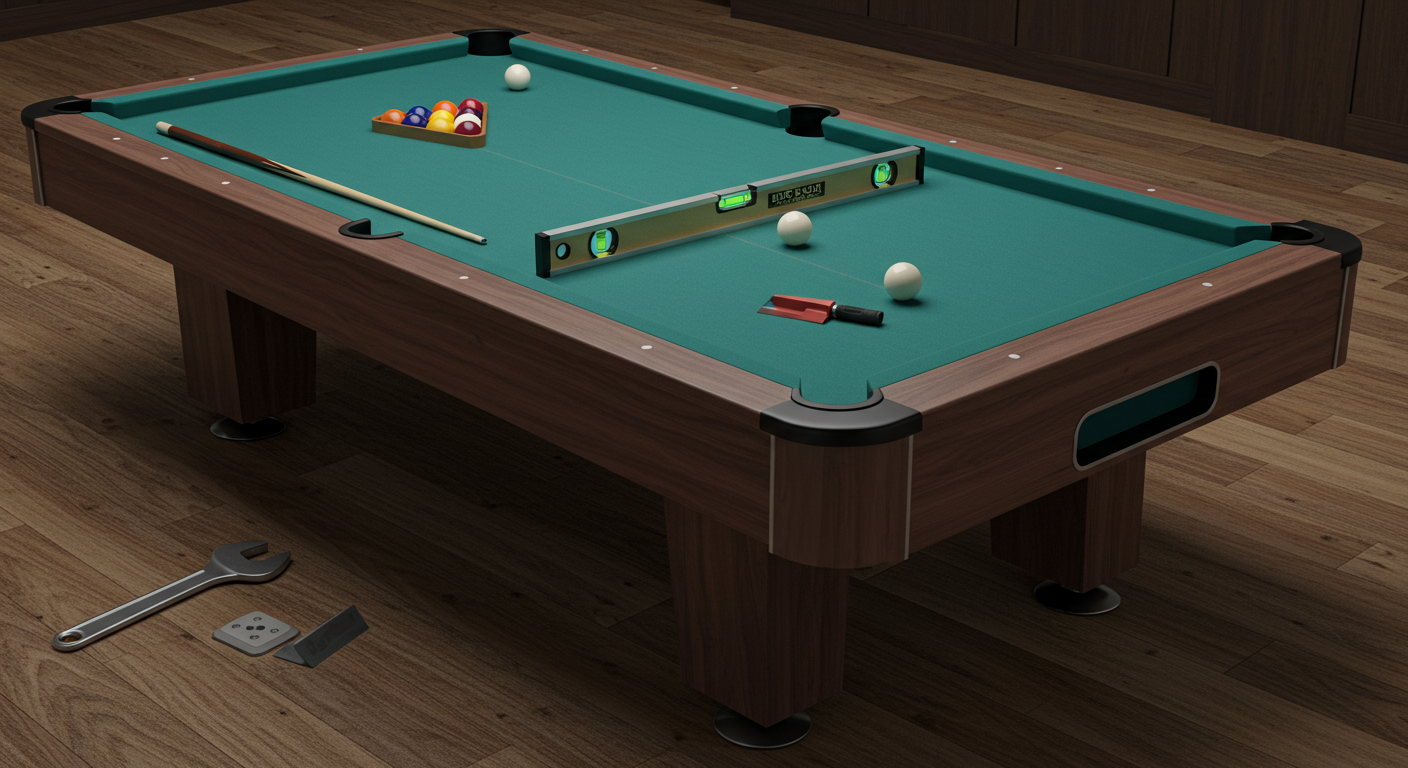 How to Level a Billiard Table Like a Pro