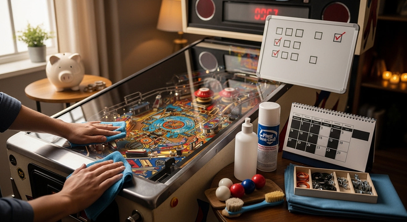 How to Maintain a Pinball Machine: Care, Cleaning & Long-Term Ownership Tips