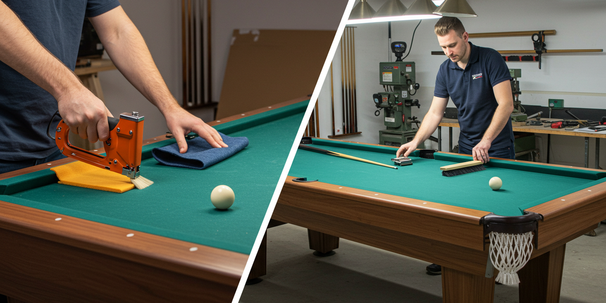 Billiard Table Recovery Made Easy: DIY & Pro Help — Game Room Shop