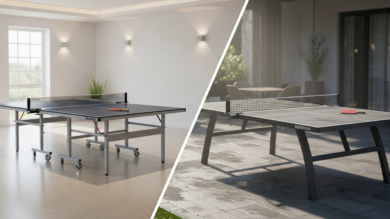 Indoor vs Outdoor Ping Pong Tables: Which Is Right for You?