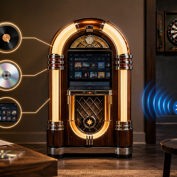 Jukebox Buying Guide: Digital, Vinyl, CD & Bluetooth Models Explained