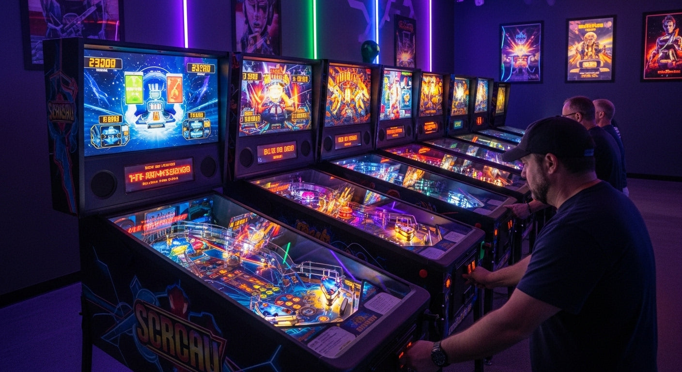 Pinball Machines: Timeless Arcade Icons for Every Space
