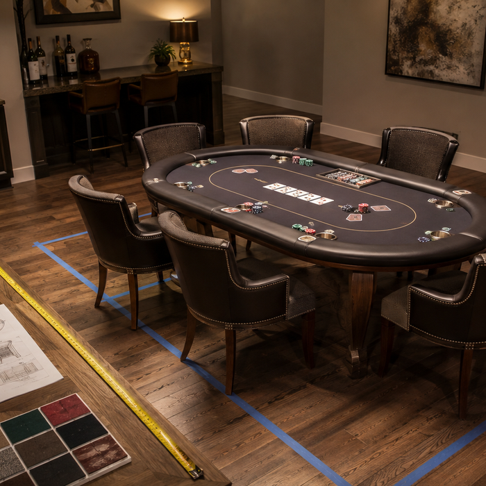 Poker Table Buying Guide: Size, Material & Style Explained