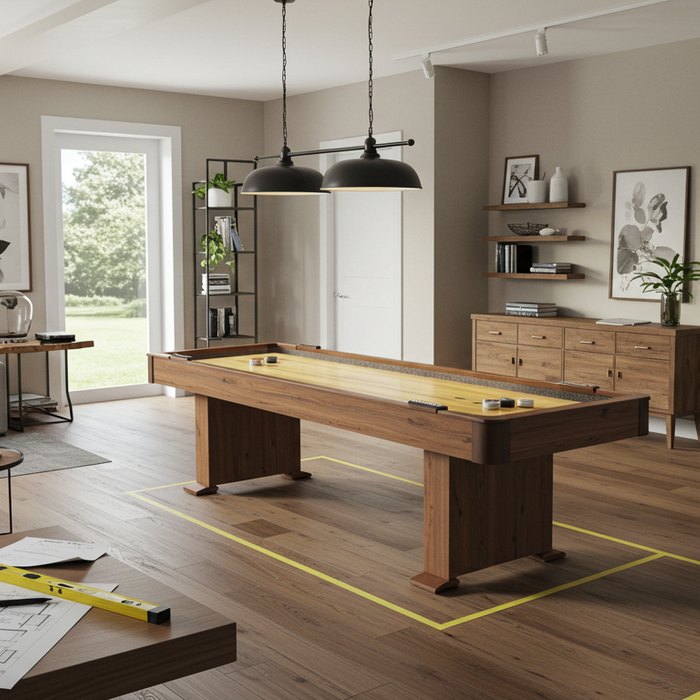 Shuffleboard Table Space Planning Guide