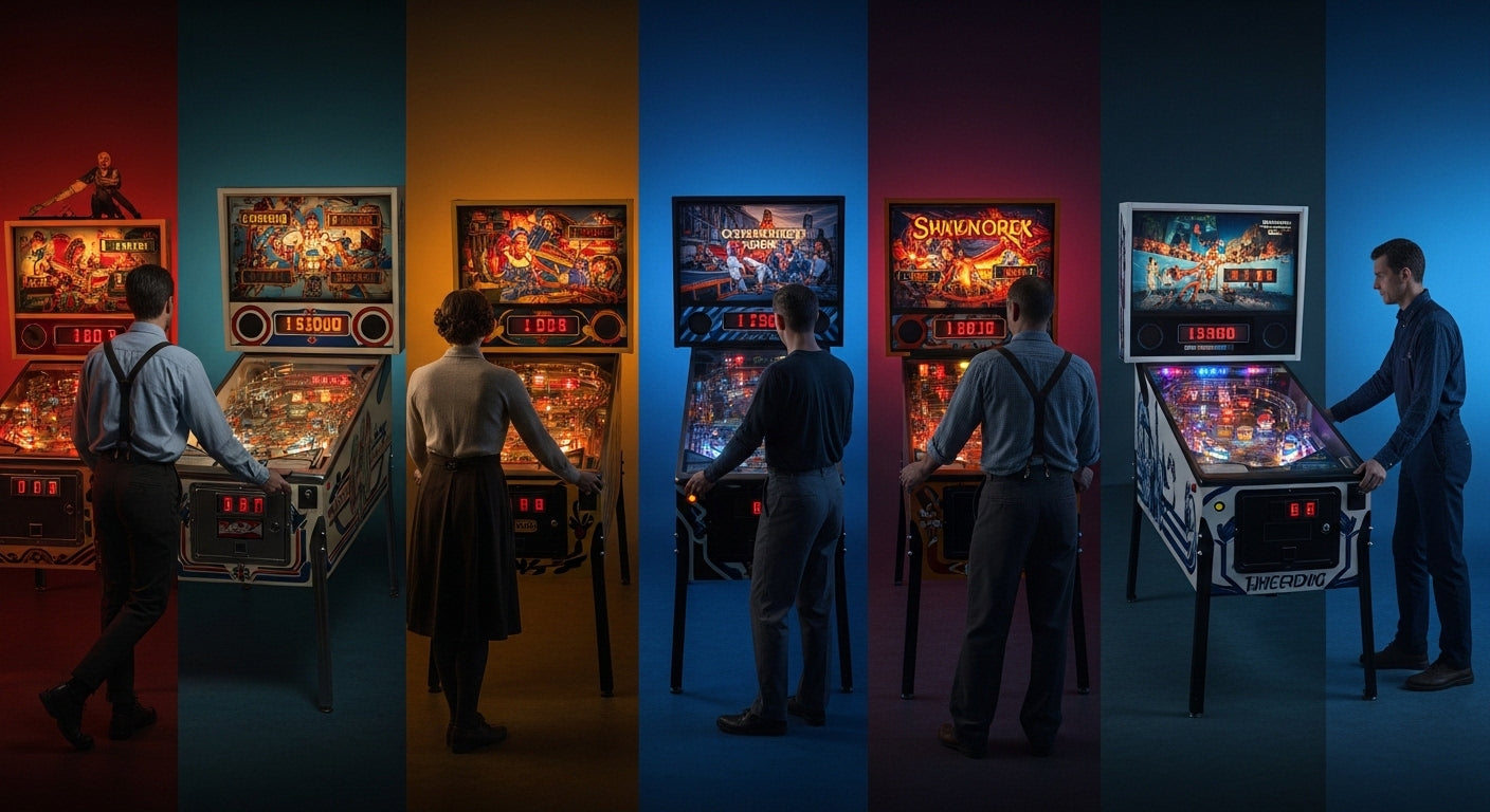 The Evolution of Pinball Machines: From Humble Beginnings to Modern Marvels
