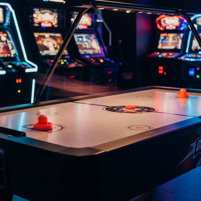 Commercial Air Hockey Table at Game Room Shop