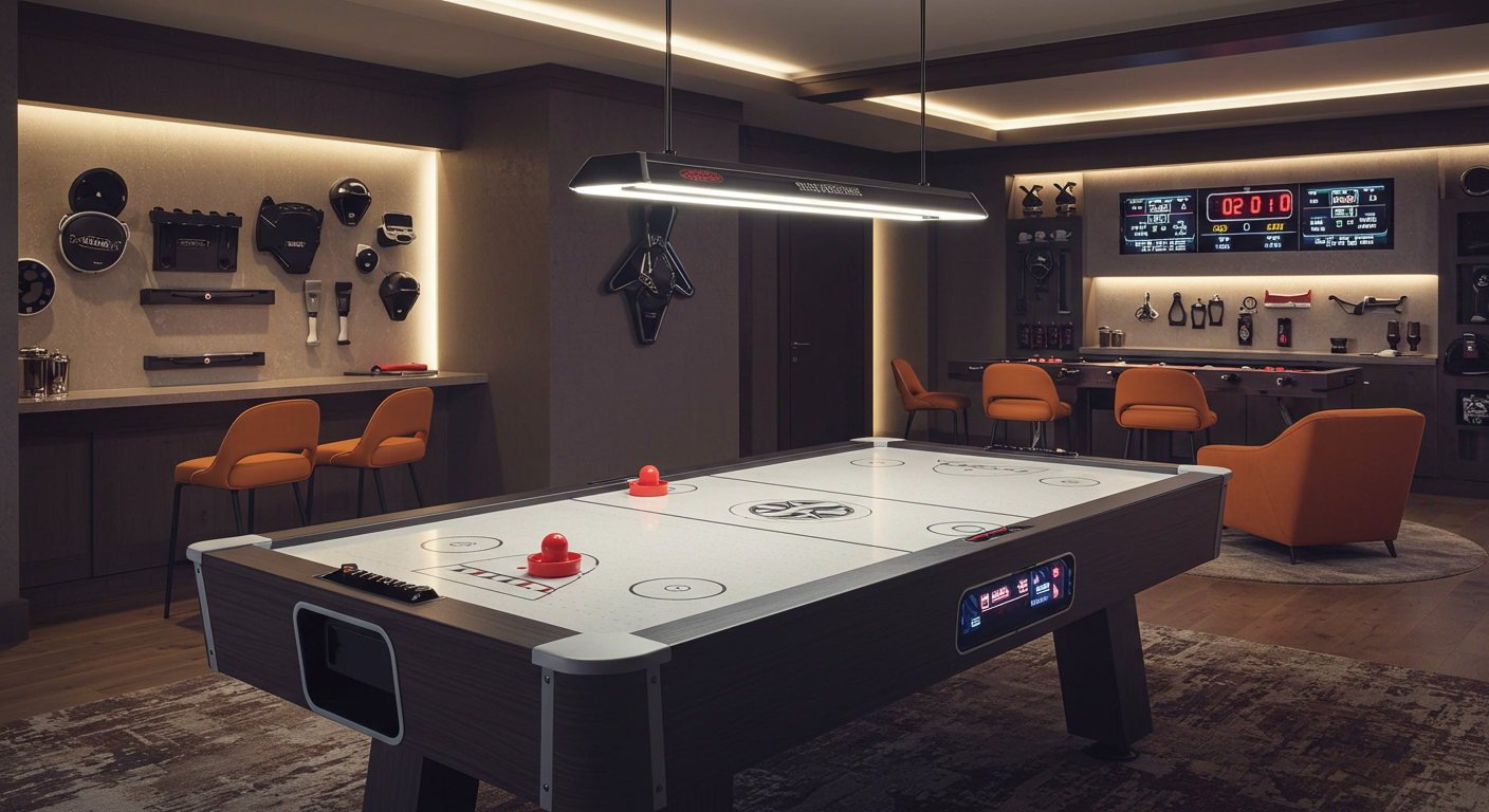 Top Luxury Air Hockey Tables for Premium Game Rooms