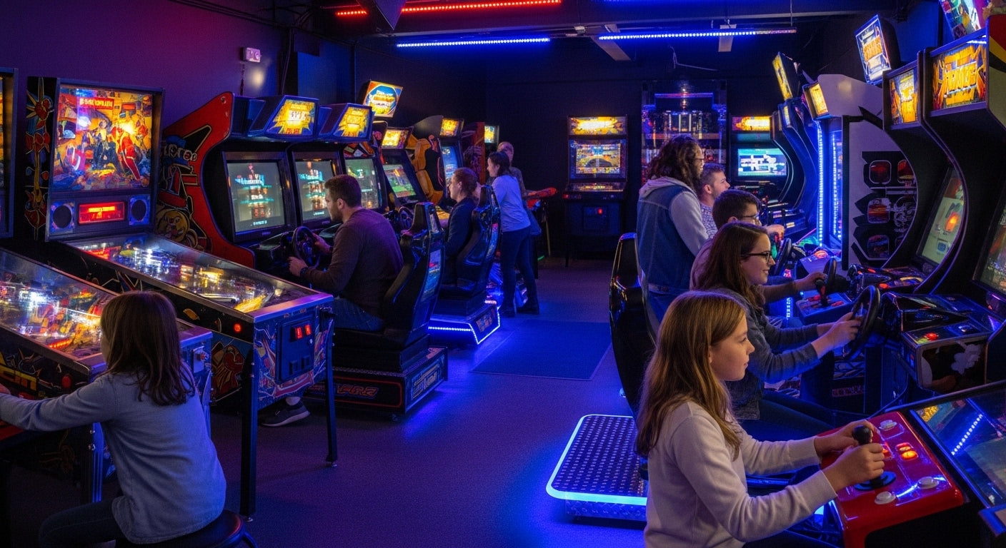 Types of Arcade Games Explained: From Cabinets to Pinball and Beyond