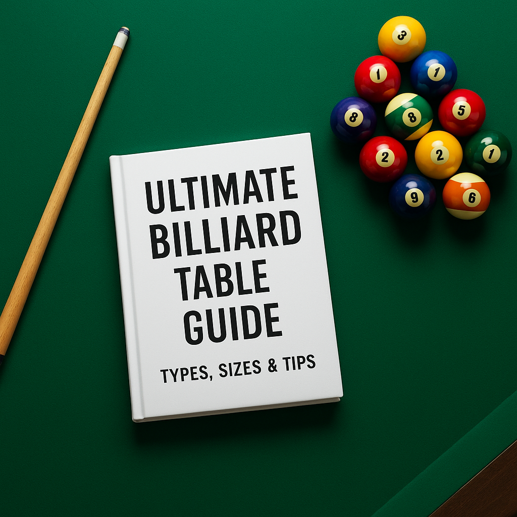 Ultimate Guide to Buying a Billiard Table: Types, Sizes, and Best Options for Every Budget