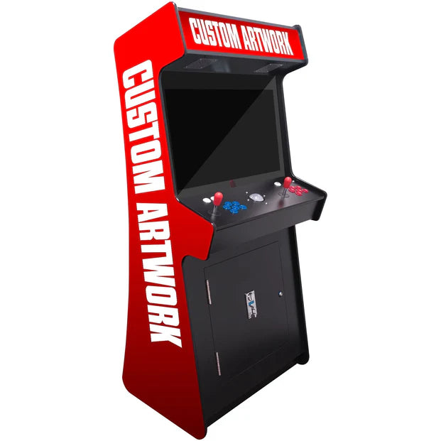 Creative Arcades 2P Slim Stand Up Arcade Machine-Arcade Games-Creative Arcades-3500+ Games-Custom Sides & Marquee (+$599)-Game Room Shop