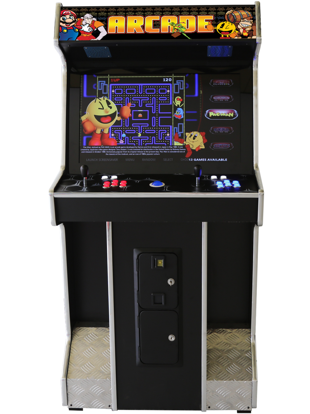 2-Player 32” Retropie Multicade-Arcade Games-VPCabs-Game Room Shop
