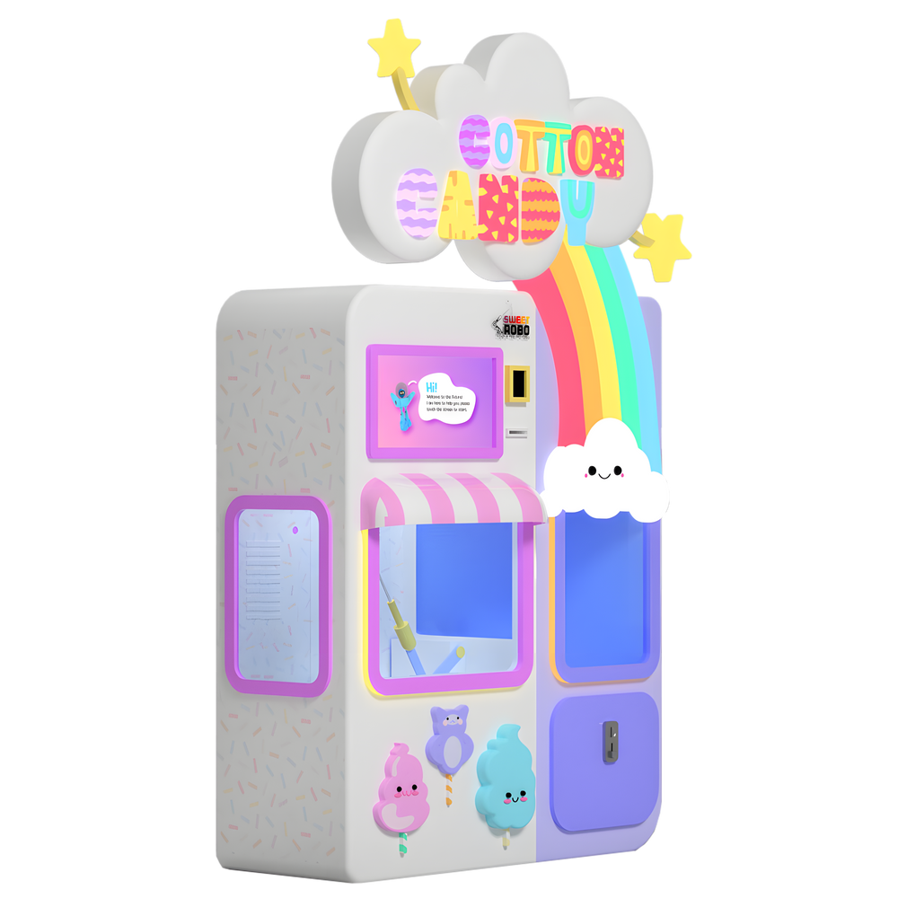 Sweet Robo Cotton Candy Robot VX-Arcade Games-Sweet Robo-Game Room Shop