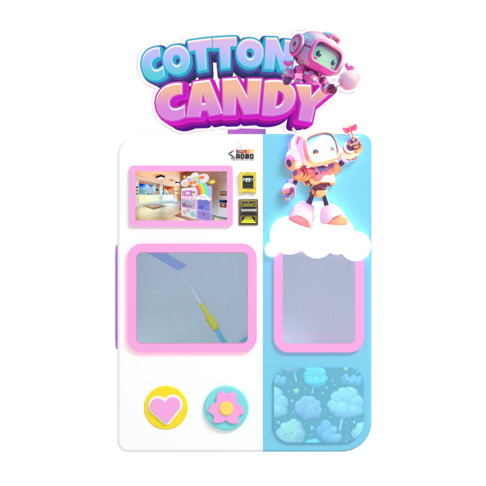 Sweet Robo Cotton Candy Robot VC-Arcade Games-Sweet Robo-Game Room Shop