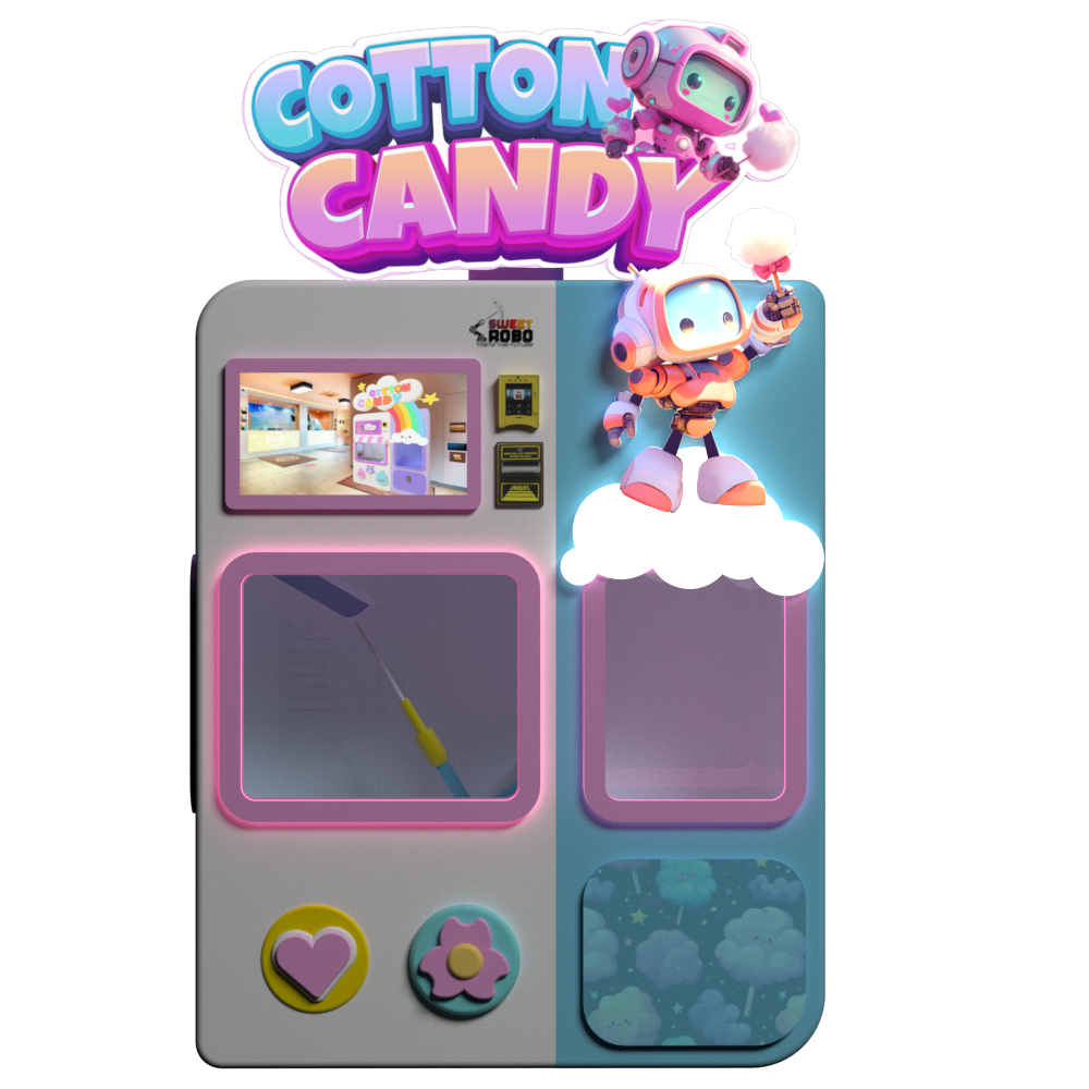 Sweet Robo Cotton Candy Robot VC-Arcade Games-Sweet Robo-Game Room Shop