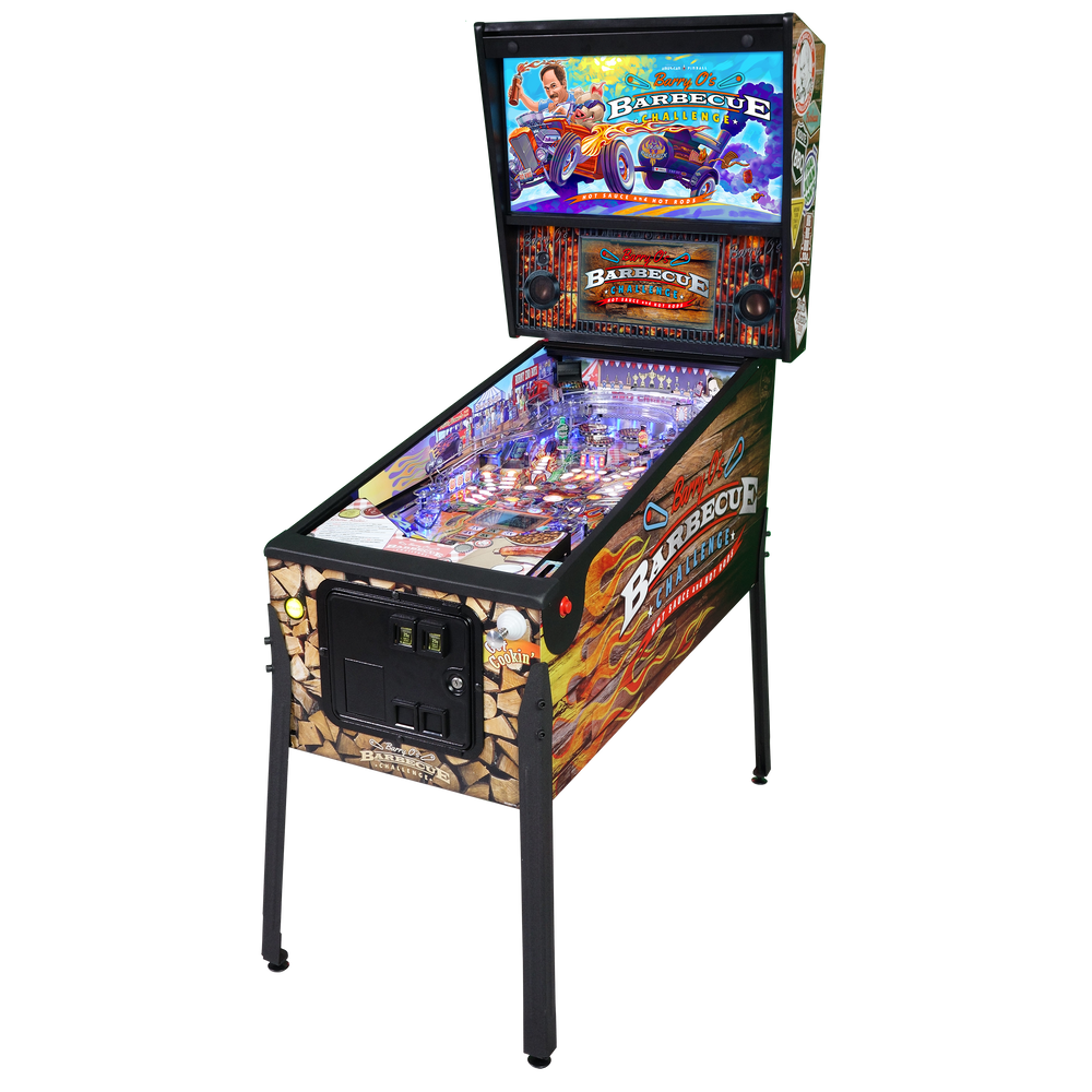 American Pinball Barry O's BBQ Challenge Pinball Machine-Pinball Machines-American Pinball-Classic-Game Room Shop
