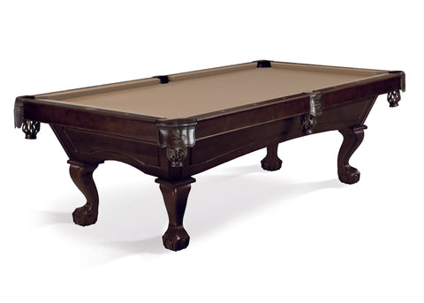 Image of Brunswick Billiards Allenton 8 Foot Pool Table-Billiard Tables-Brunswick-Espresso-Ball and Claw-Game Room Shop