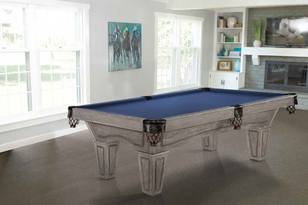 Brunswick Billiards Allenton 8 Foot Pool Table-Billiard Tables-Brunswick-Espresso-Tapered-Game Room Shop