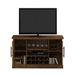 American Heritage Gateway Reclaimed Wood Wine Cabinet-Bars & Cabinets-American Heritage-Game Room Shop