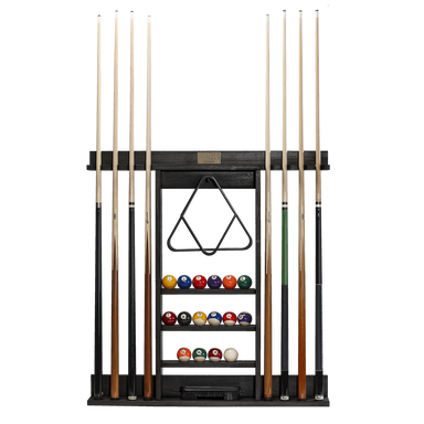 American Heritage Bluegrass Cue Rack-Pool Cue Racks & Holders-American Heritage-Black Ash-Game Room Shop