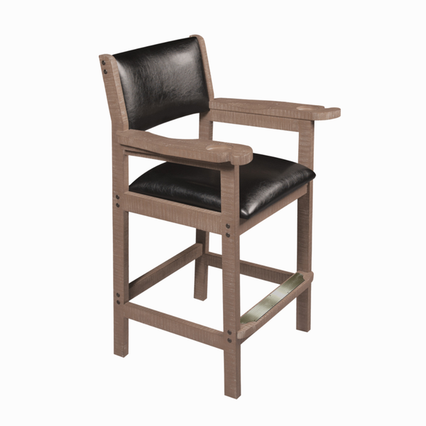 American Heritage Cushion Back and Seat SCD Spectator Chair-Chairs-American Heritage-Antique Grey-Game Room Shop