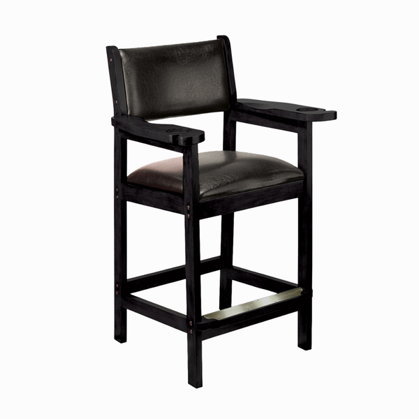 American Heritage Cushion Back and Seat SCD Spectator Chair-Chairs-American Heritage-Black-Game Room Shop