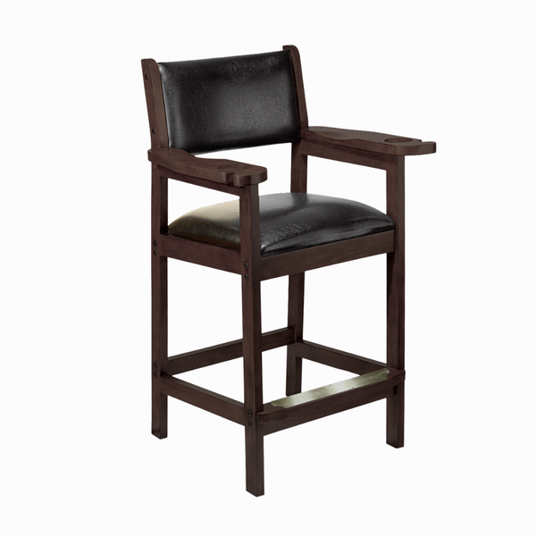 American Heritage Cushion Back and Seat SCD Spectator Chair-Chairs-American Heritage-Espresso-Game Room Shop