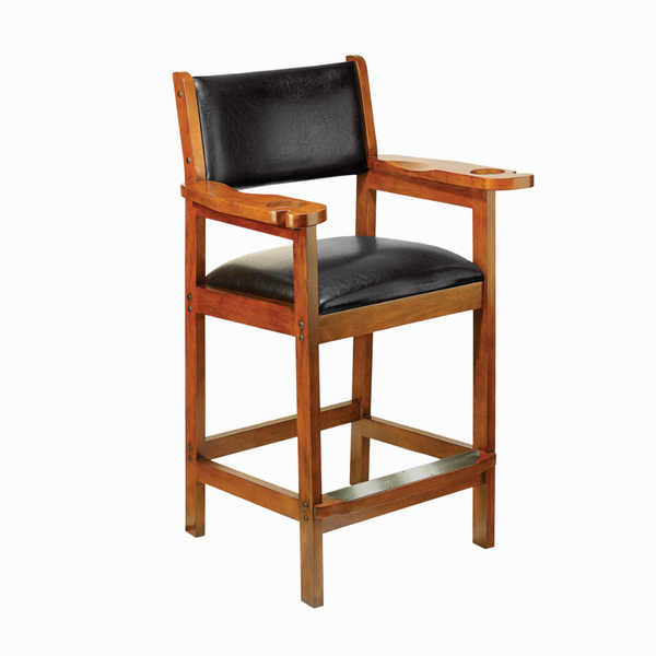 American Heritage Cushion Back and Seat SCD Spectator Chair-Chairs-American Heritage-Old World Mahogany-Game Room Shop