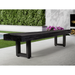 American Heritage Lanai Outdoor Shuffleboard Table with Cover-Shuffleboards-American Heritage-9'-Obisidian Black-Game Room Shop