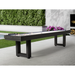 American Heritage Lanai Outdoor Shuffleboard Table with Cover-Shuffleboards-American Heritage-9'-Obisidian Black-Game Room Shop
