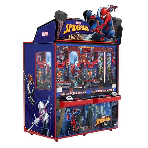 Andamiro Spider-Man Coin Pusher – 2-Player Arcade Game-Arcade Games-Andamiro-Game Room Shop