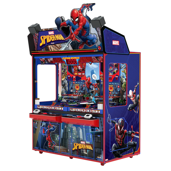 Andamiro Spider-Man Coin Pusher – 2-Player Arcade Game-Arcade Games-Andamiro-Game Room Shop