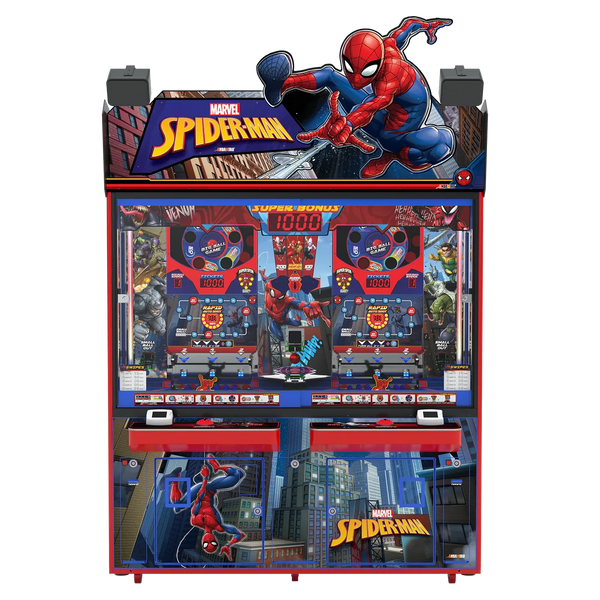 Andamiro Spider-Man Coin Pusher – 2-Player Arcade Game-Arcade Games-Andamiro-Game Room Shop